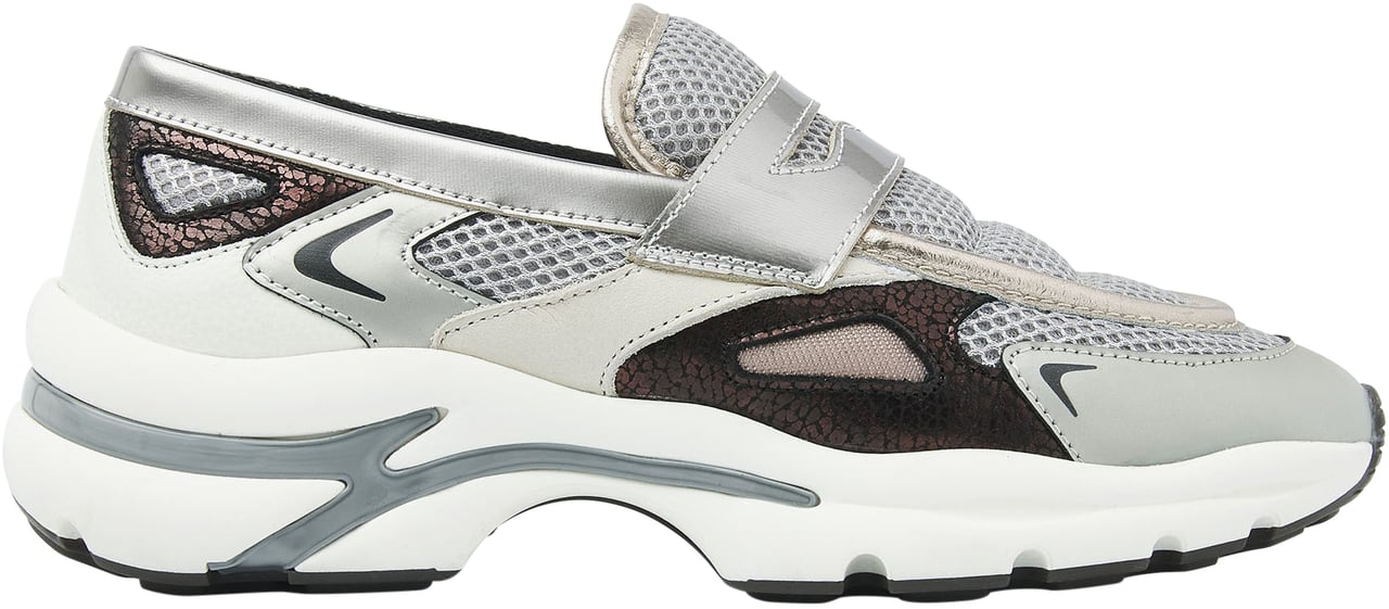 VIA VAI Vesper Lana Loafers Zilver