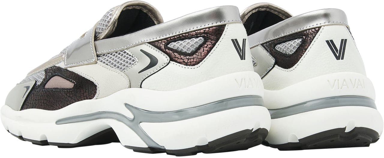 VIA VAI Vesper Lana Loafers Zilver