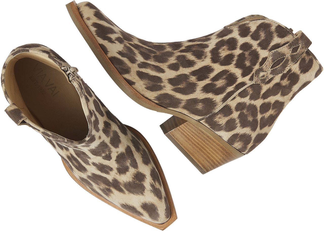 VIA VAI Do Gemma Enkellaarsjes Dierenprint