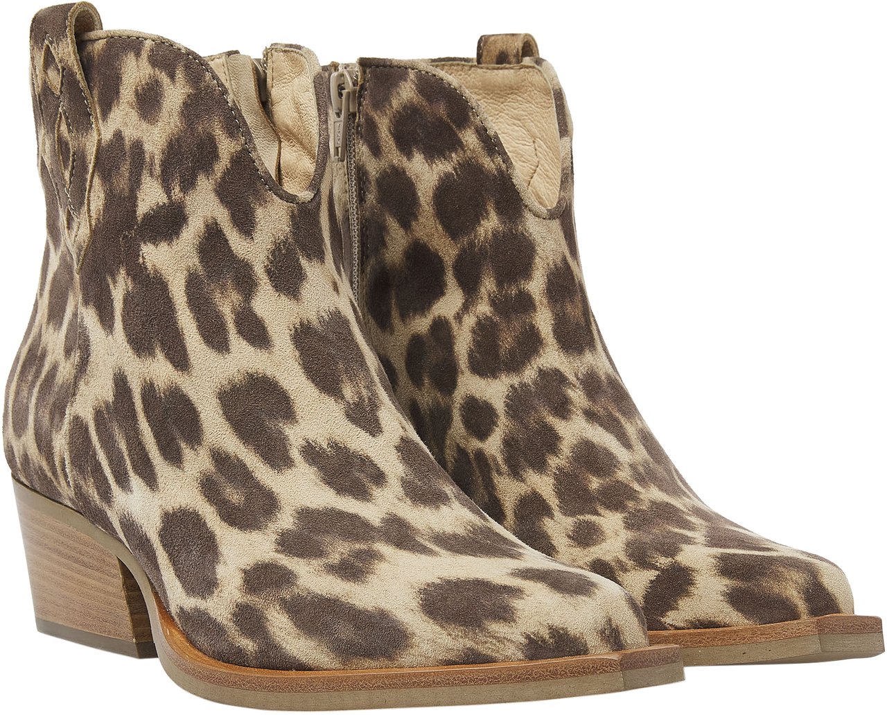 VIA VAI Do Gemma Enkellaarsjes Dierenprint