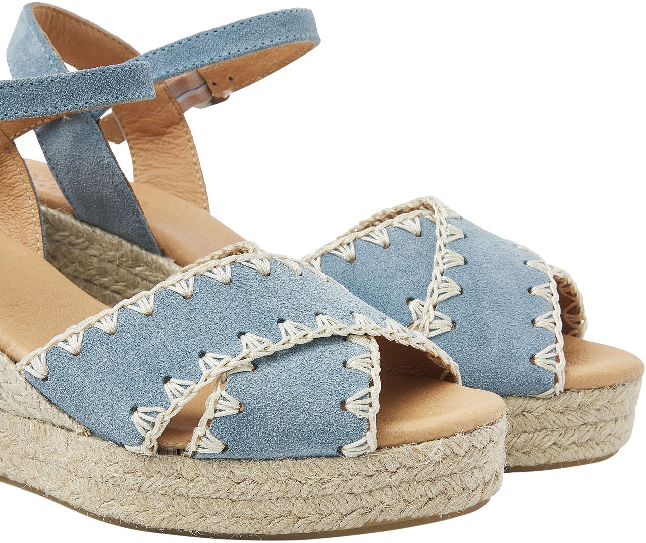 VIA VAI Luisa Ayla Espadrilles Blauw