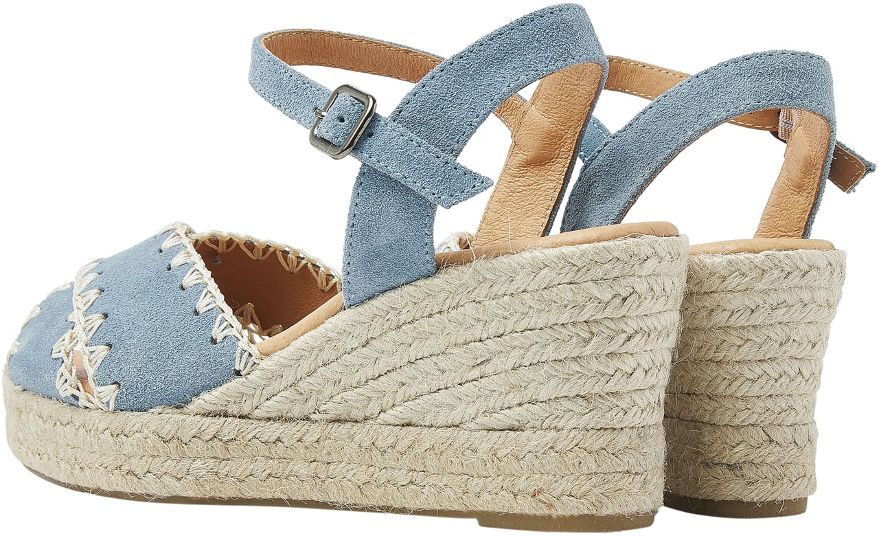 VIA VAI Luisa Ayla Espadrilles Blauw