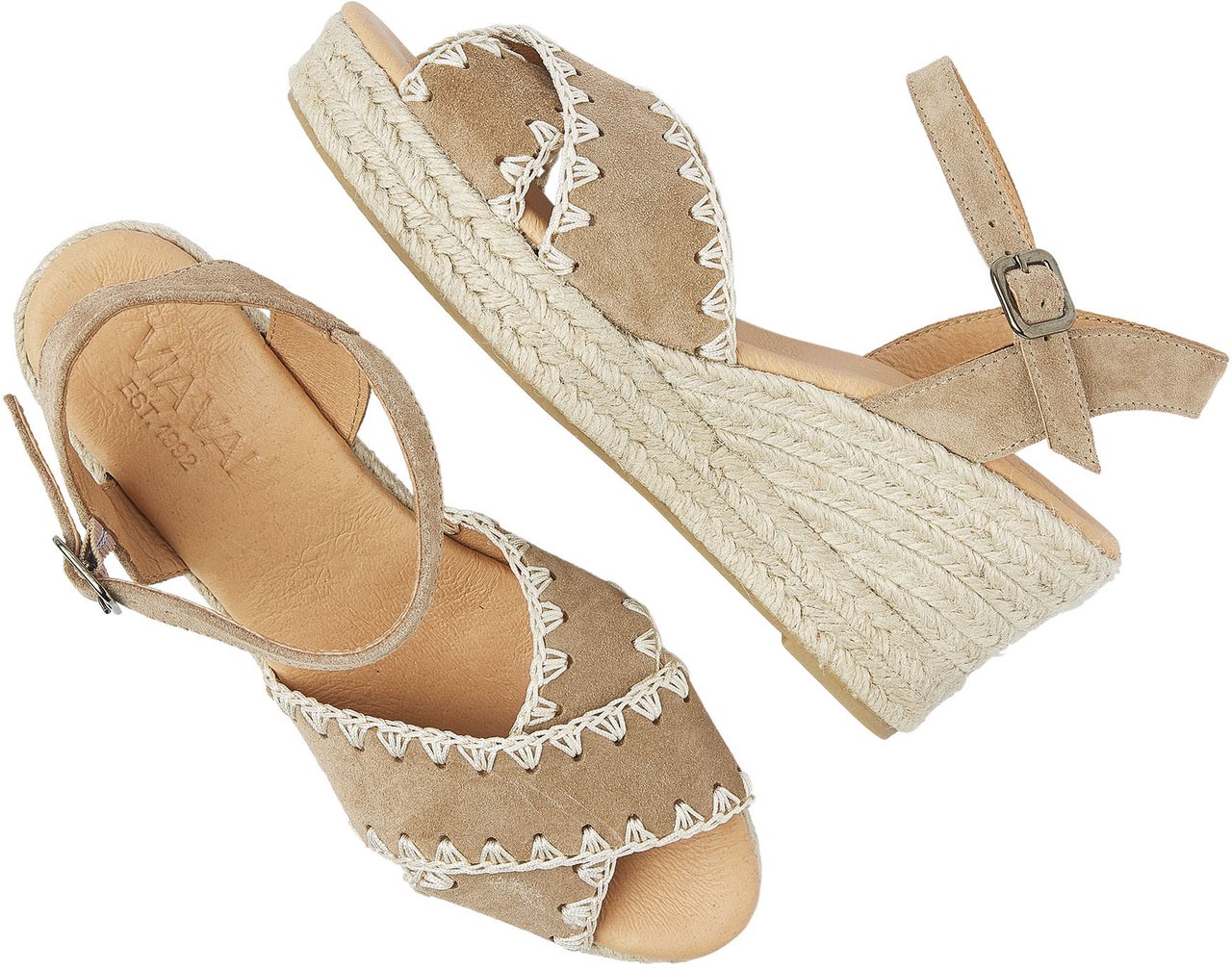 VIA VAI Luisa Ayla Espadrilles Beige