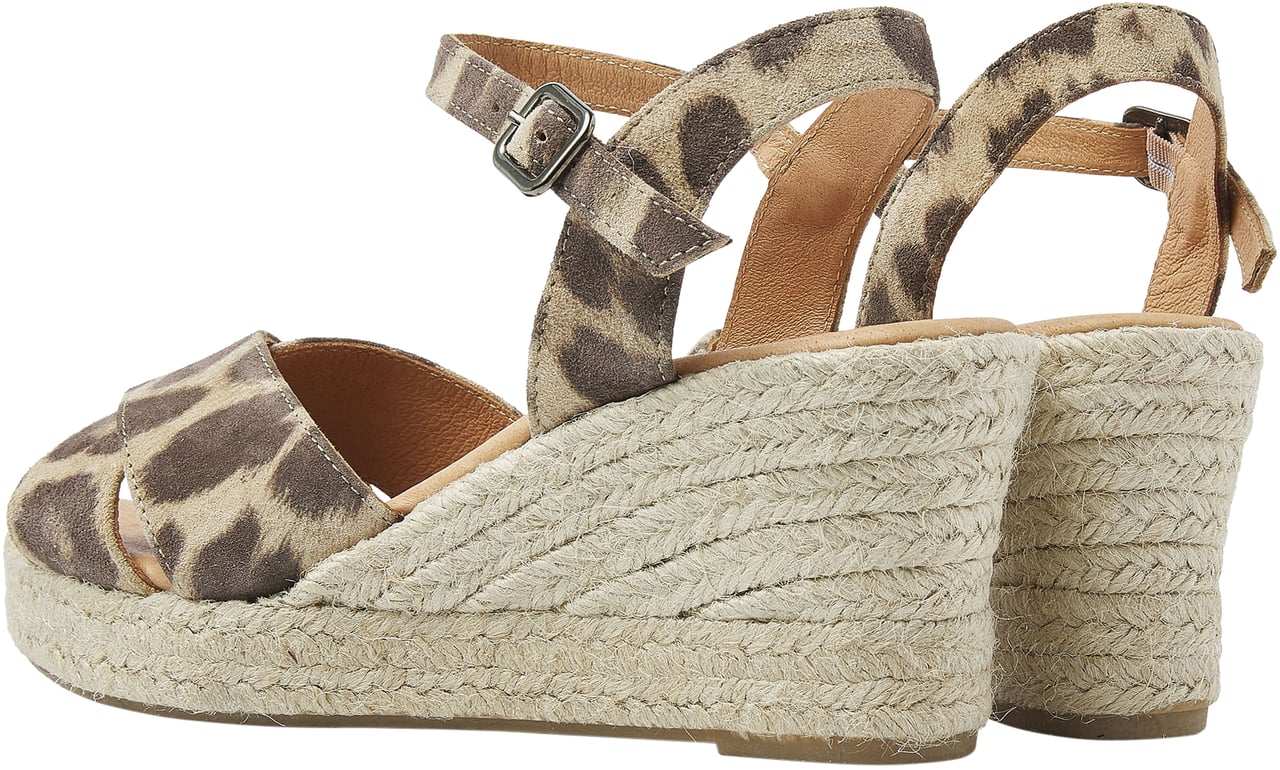 VIA VAI Luisa Tiana Espadrilles Dierenprint