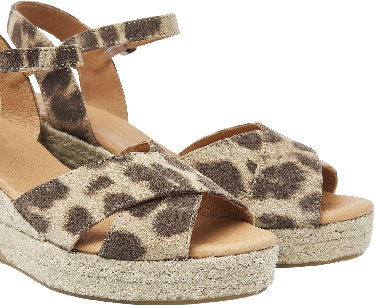 VIA VAI Luisa Tiana Espadrilles Dierenprint
