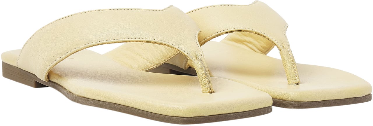 VIA VAI Kiki Berry Slippers Geel