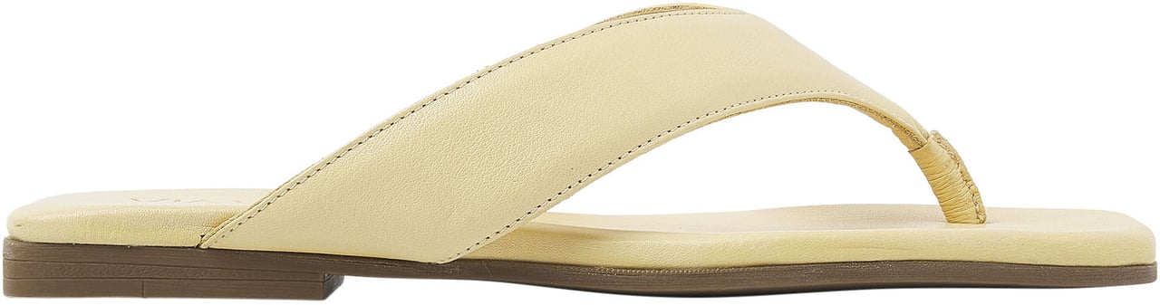 VIA VAI Kiki Berry Slippers Geel