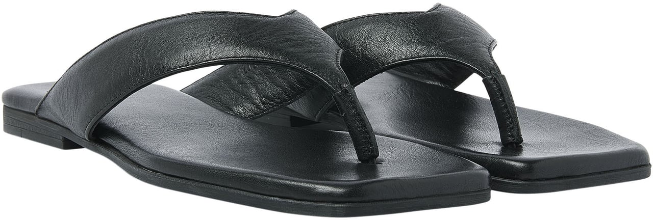 VIA VAI Kiki Berry Slippers Zwart