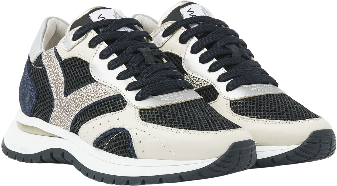 VIA VAI Usher Elliot Sneakers Zwart