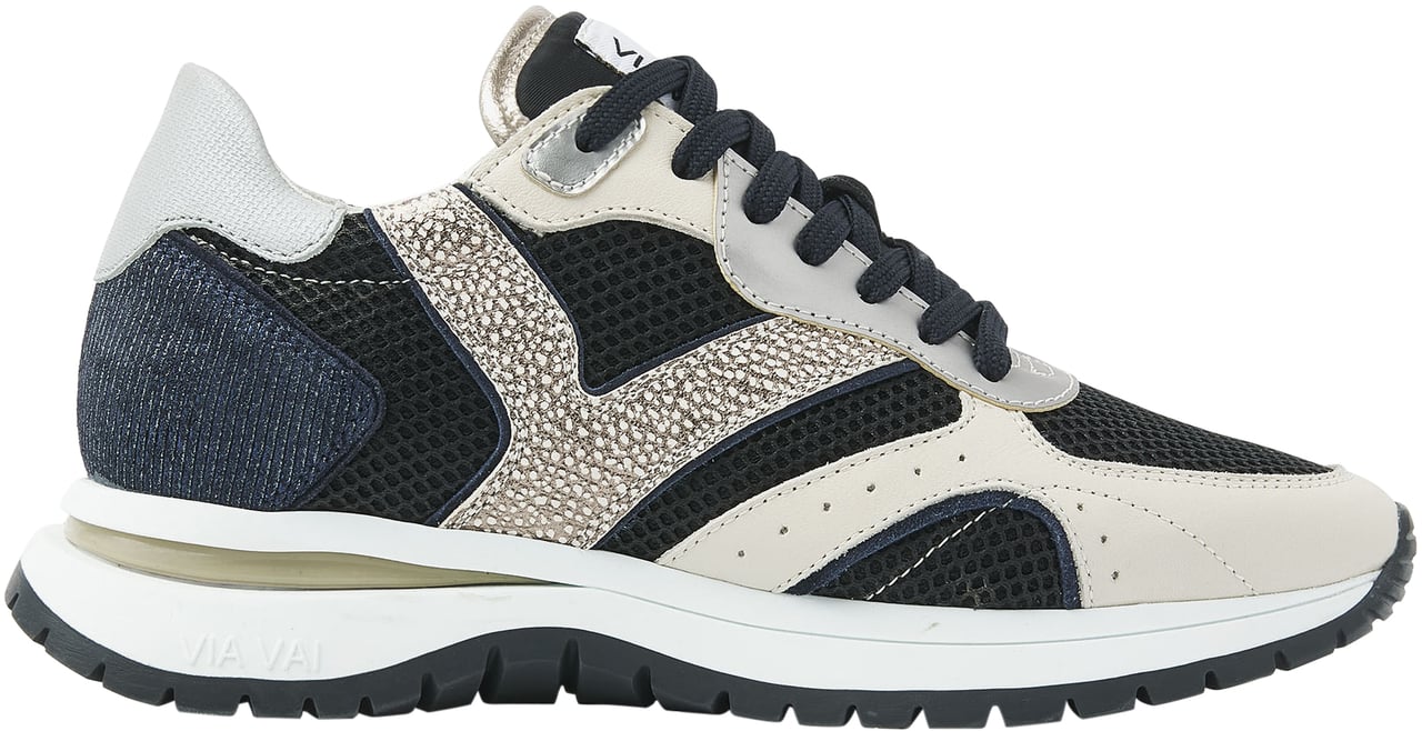 VIA VAI Usher Elliot Sneakers Zwart