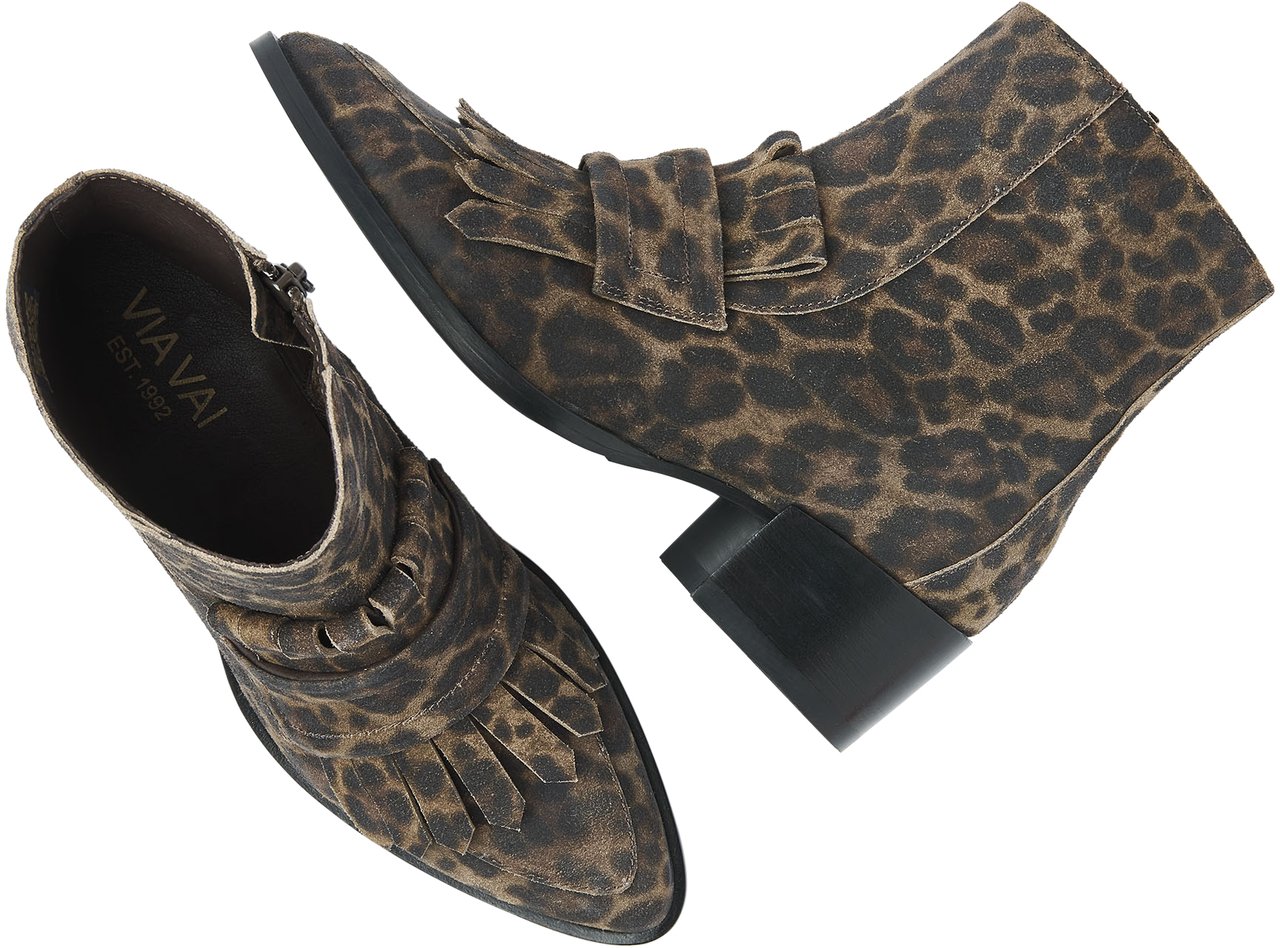 VIA VAI Rose Hannah Enkellaarsjes Dierenprint