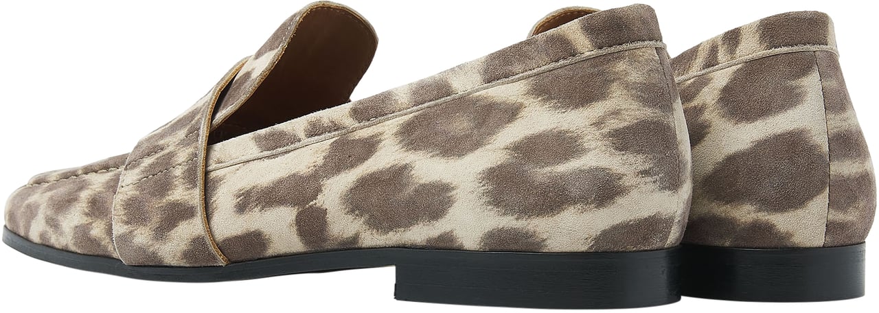 VIA VAI Chiara Sage Loafers Dierenprint