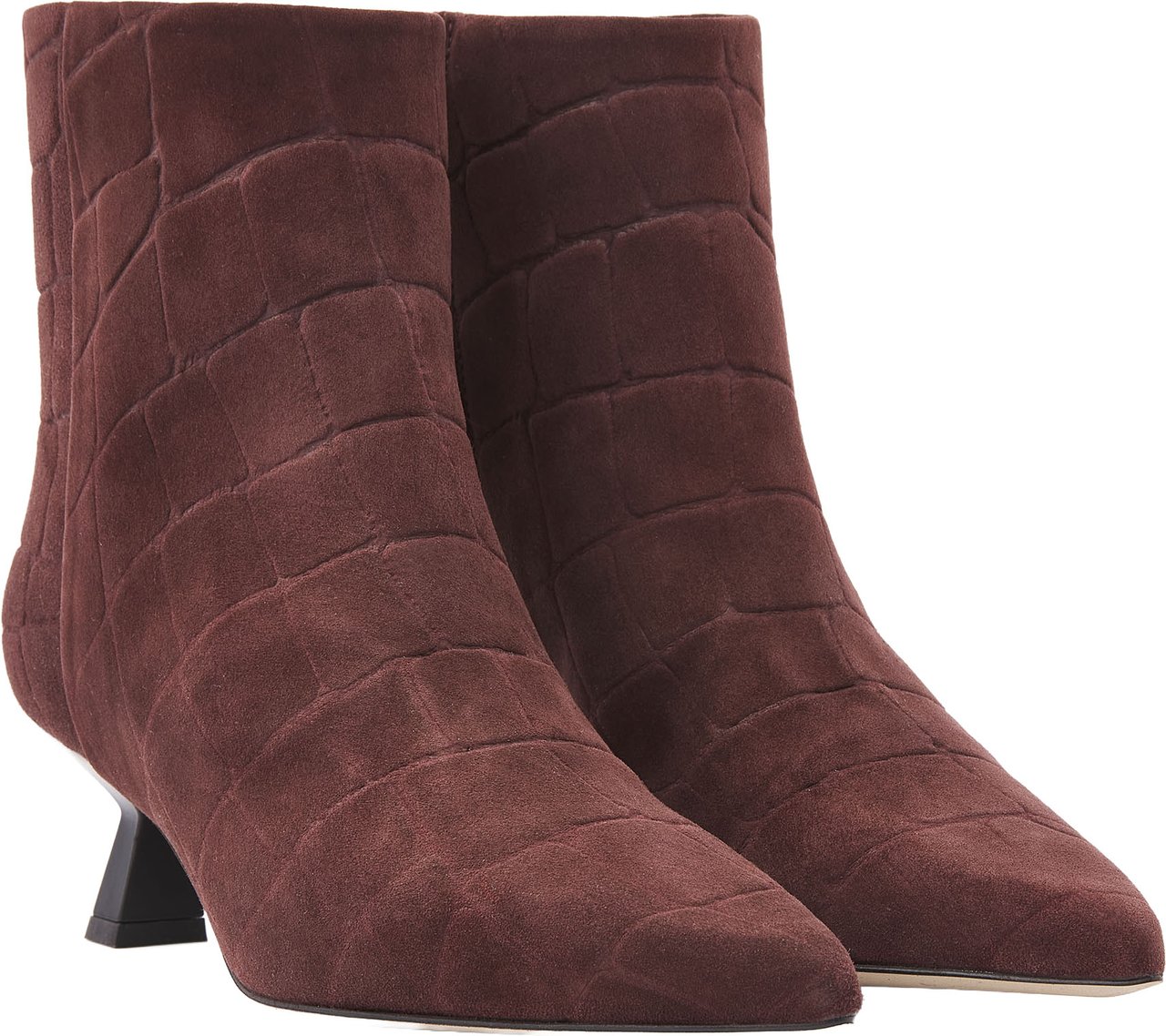VIA VAI Suzy Franky Enkellaarsjes Maroon