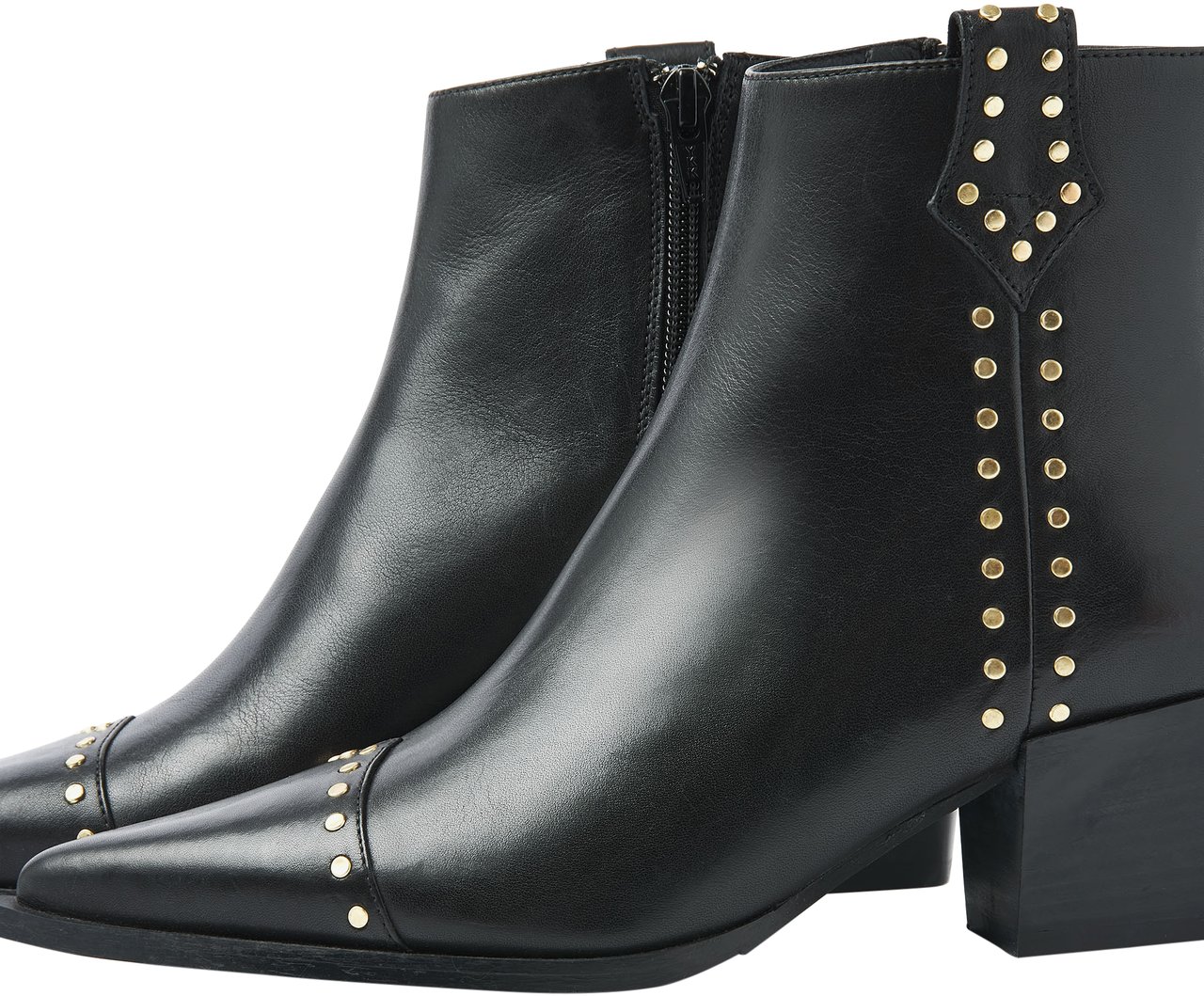 VIA VAI Kate Brandy Enkellaarsjes Zwart