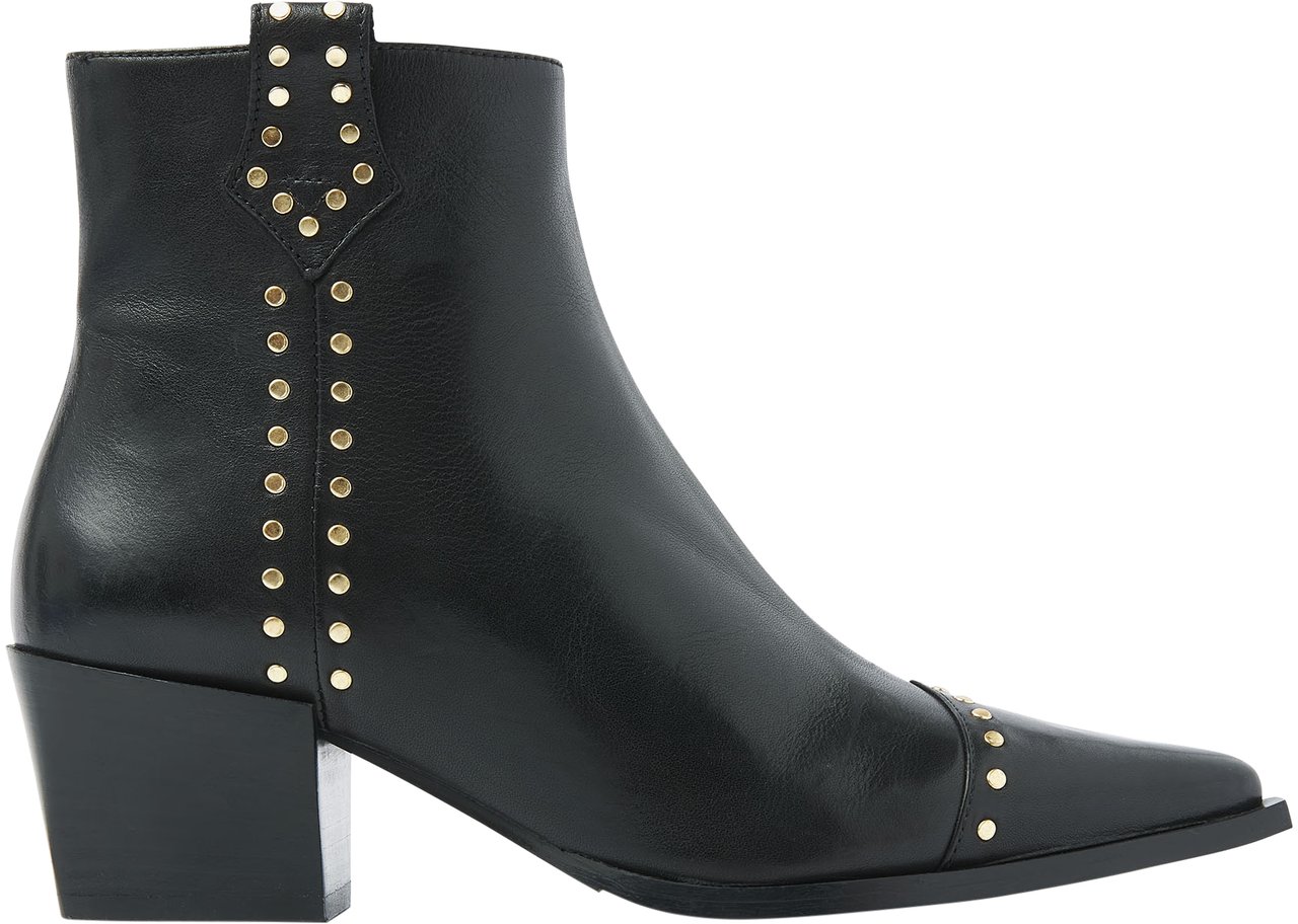 VIA VAI Kate Brandy Enkellaarsjes Zwart