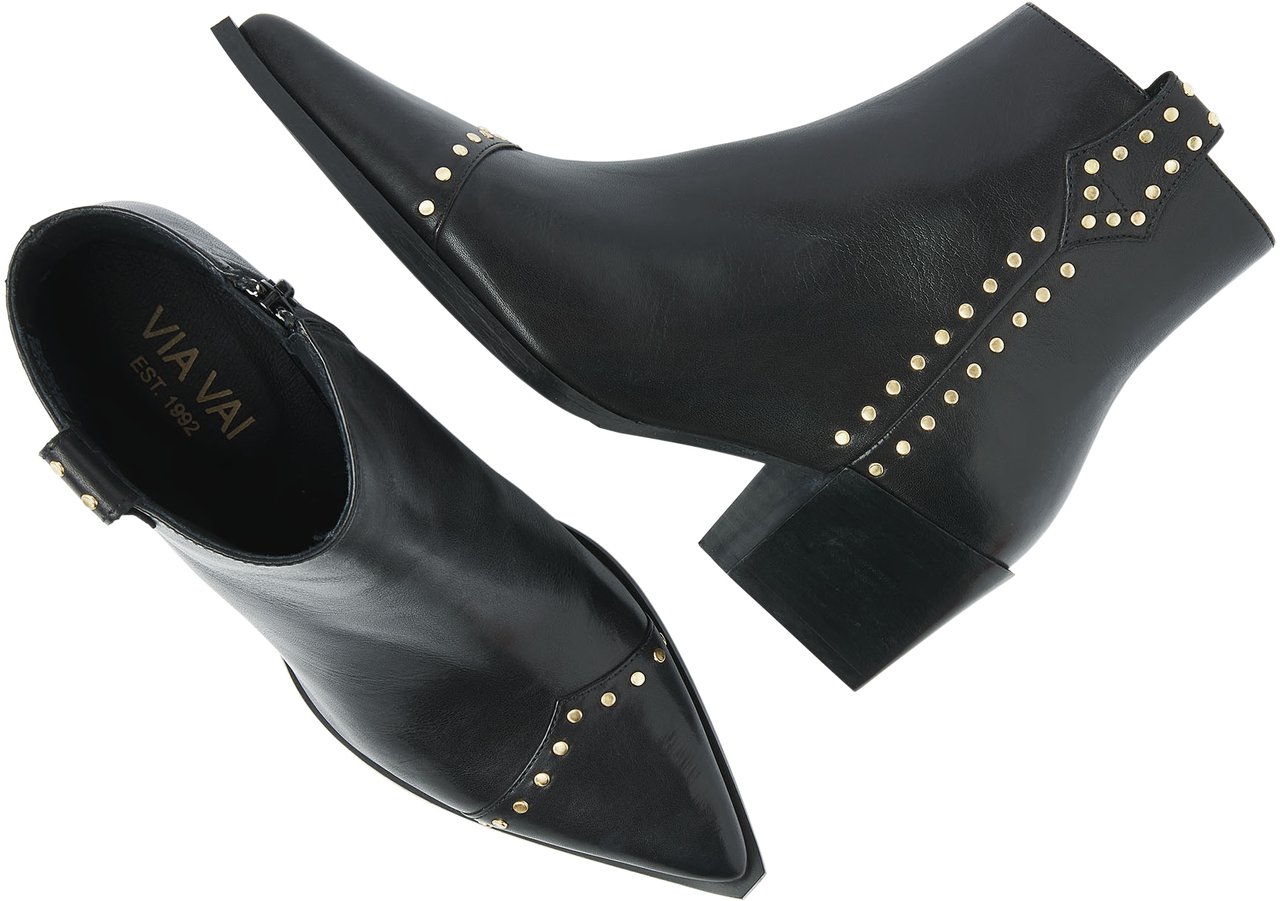 VIA VAI Kate Brandy Enkellaarsjes Zwart