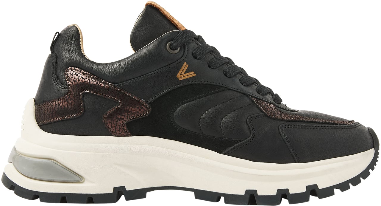 VIA VAI Liz Leighton Sneakers Zwart