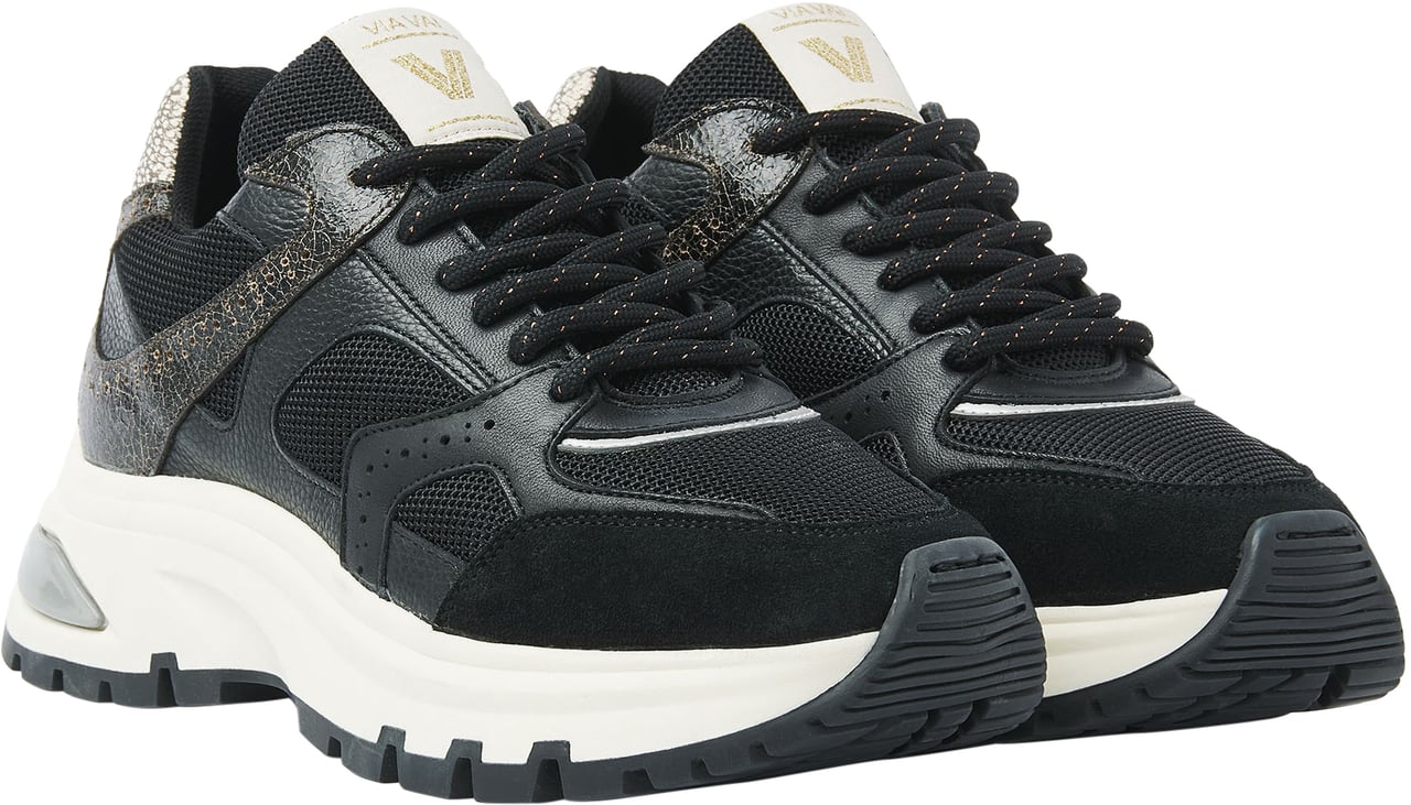 VIA VAI Liz Curtis Sneakers Zwart