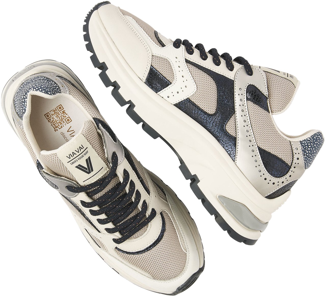 VIA VAI Liz Curtis Sneakers Beige