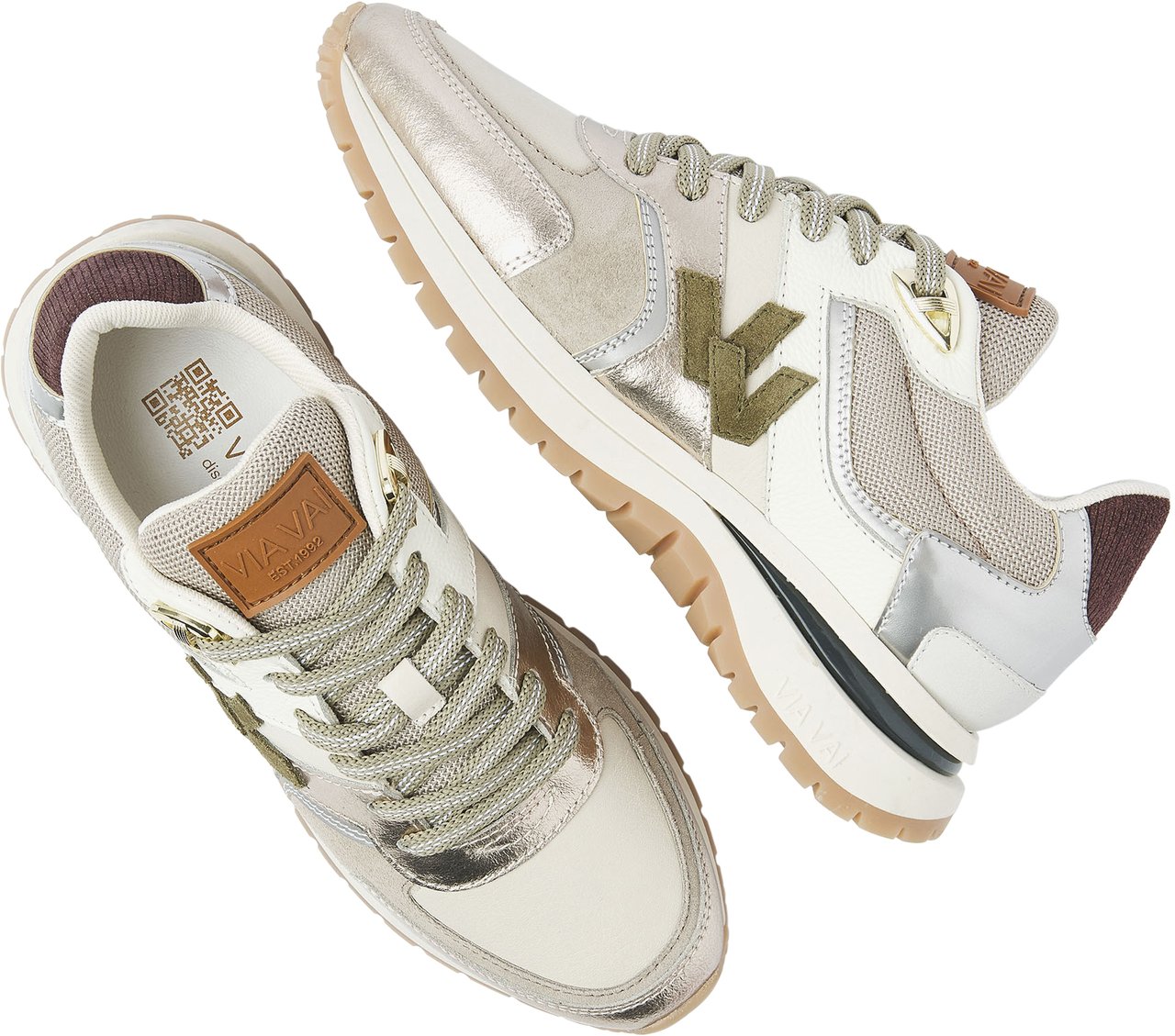 VIA VAI Usher Davina Sneakers Beige