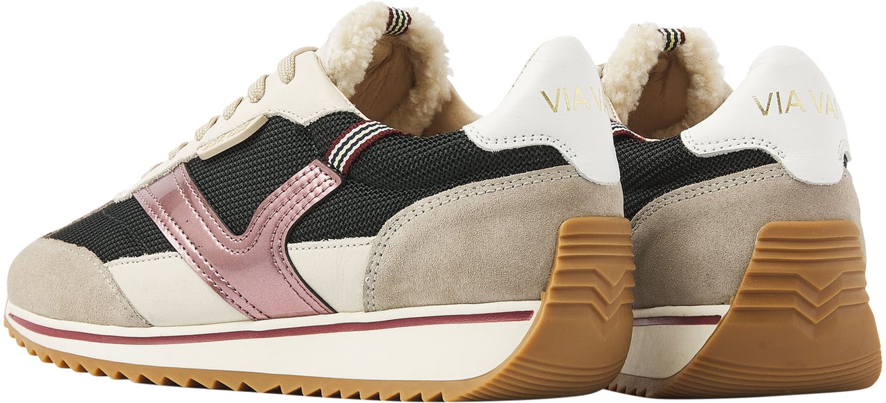 VIA VAI Mikki Natalia Sneakers Zwart