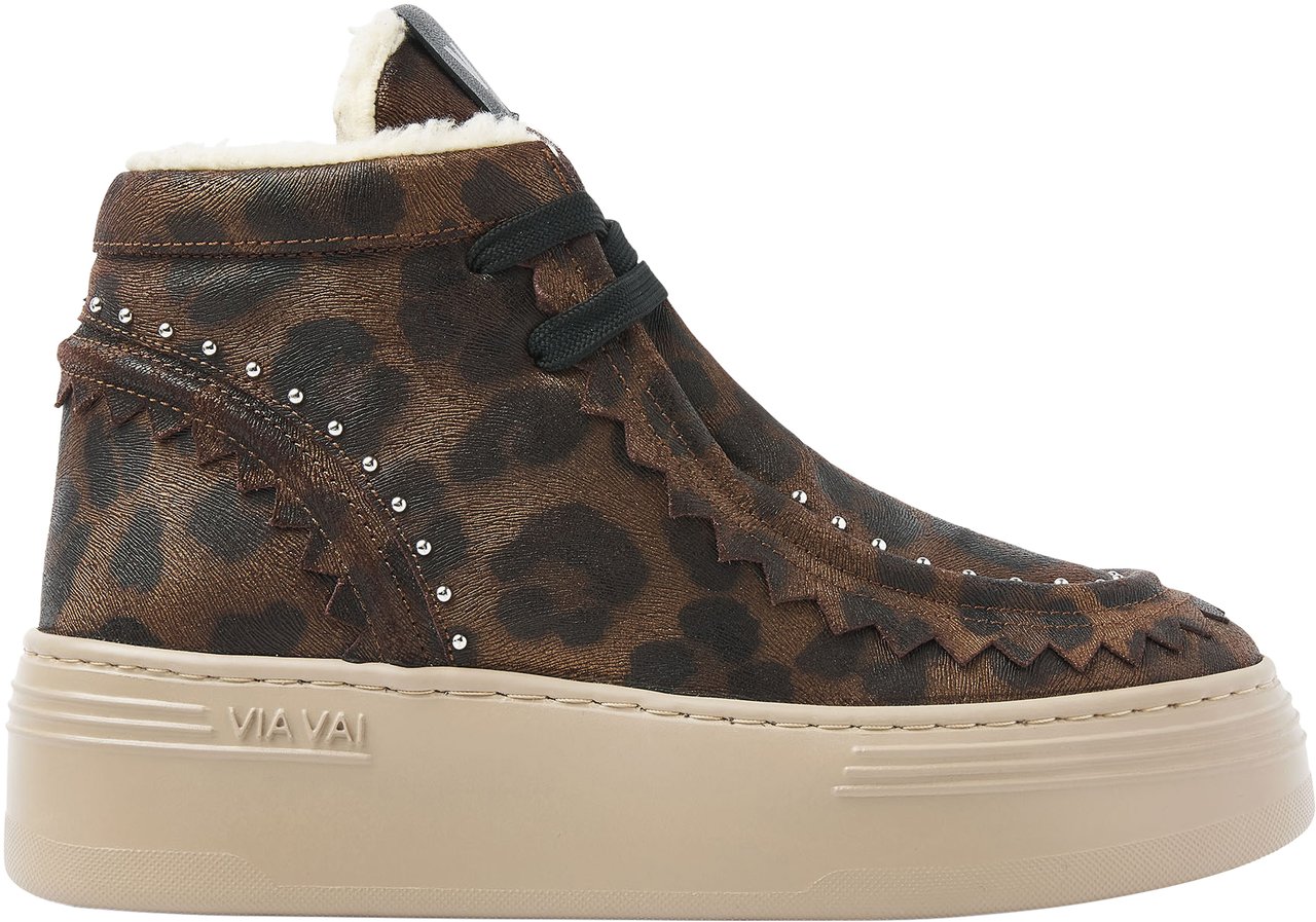 VIA VAI Isa Callum Sneakers Dierenprint