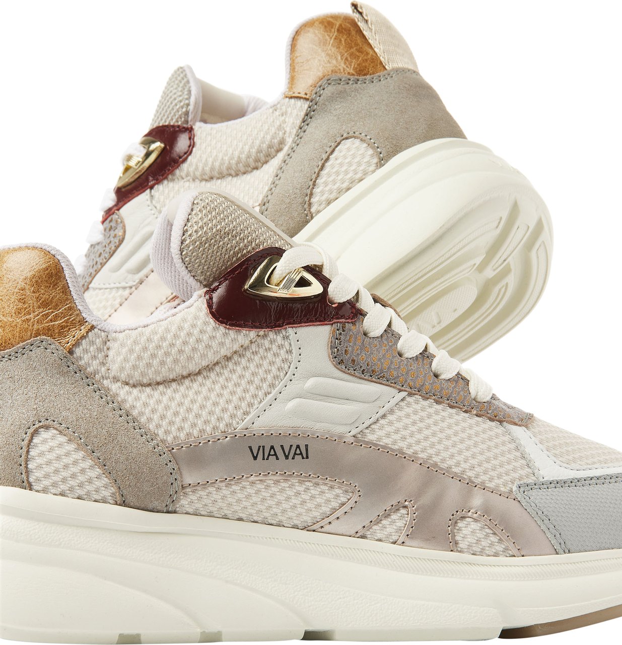 VIA VAI Vic Harmony Sneakers Beige
