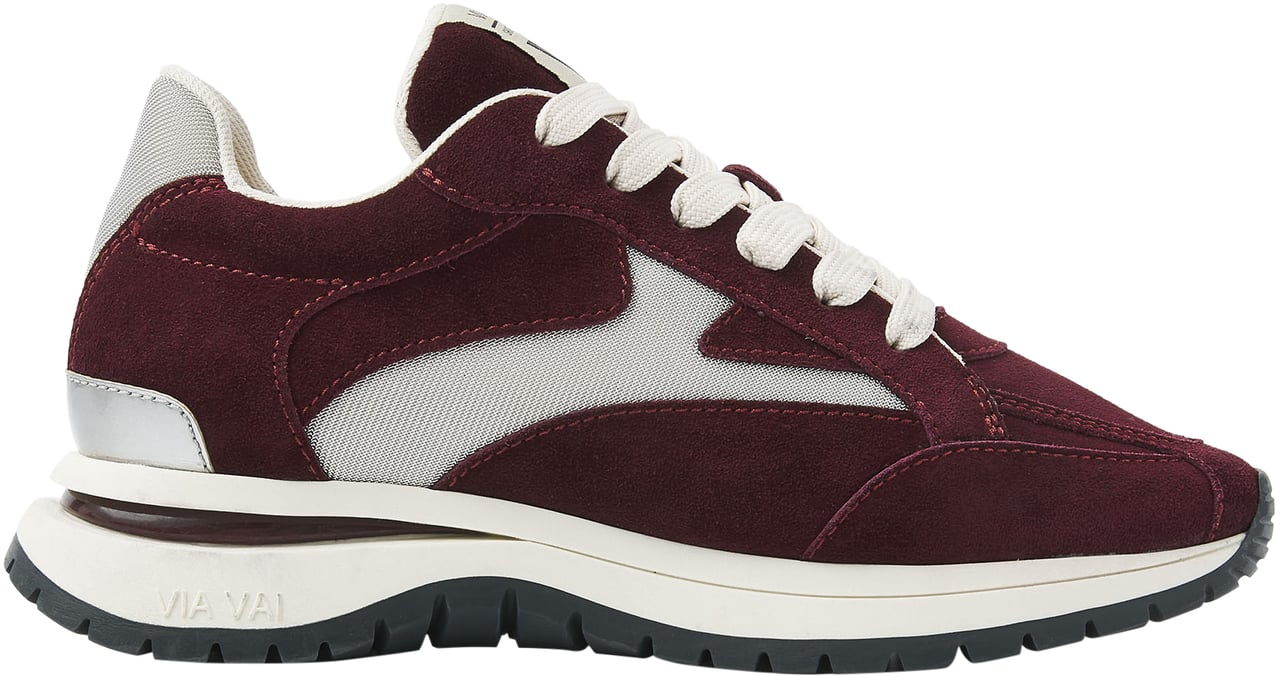 VIA VAI Usher Riggs Sneakers Maroon