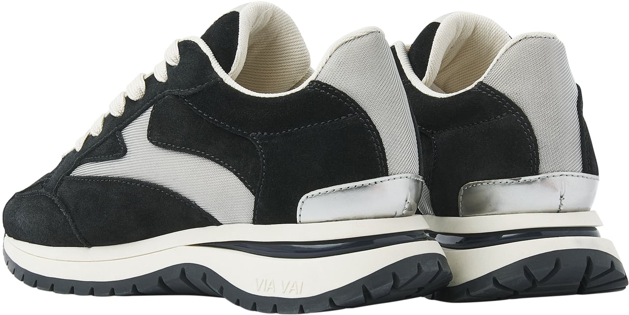 VIA VAI Usher Riggs Sneakers Zwart