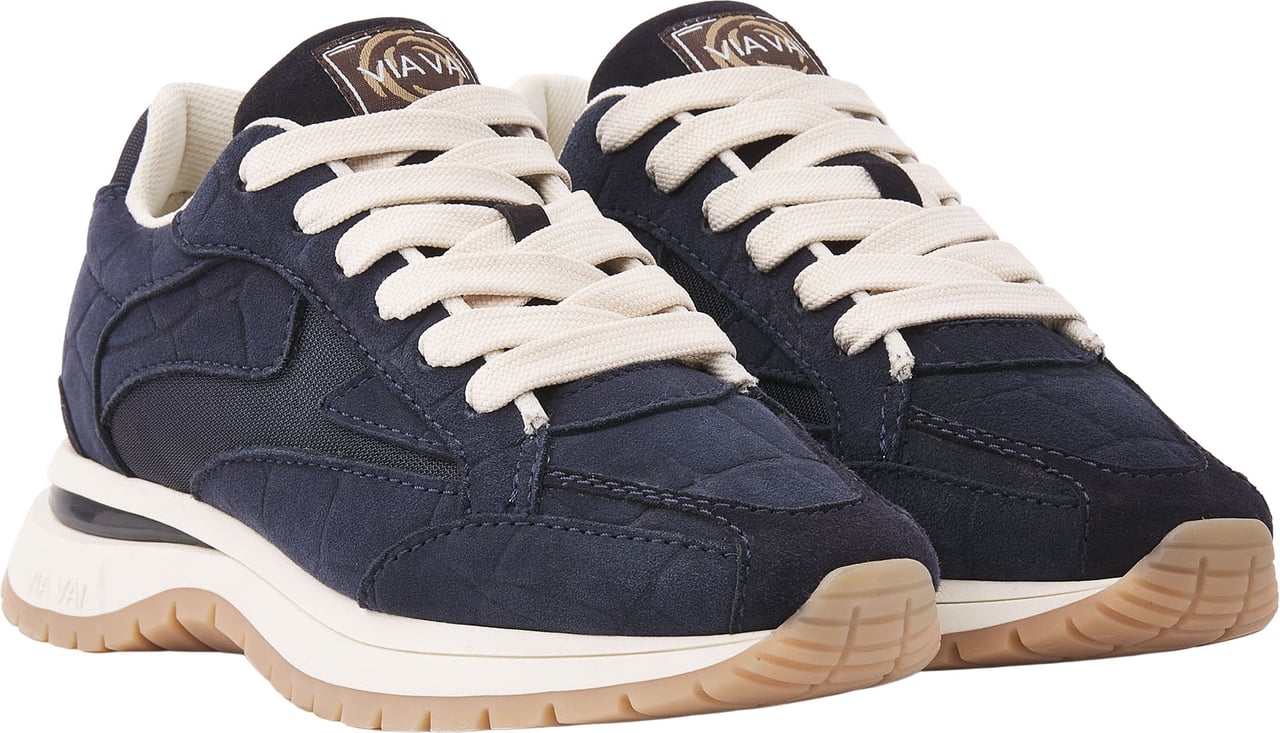 VIA VAI Usher Riggs Sneakers Blauw
