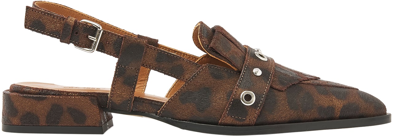 VIA VAI Jazz Tammi Slingbacks Dierenprint