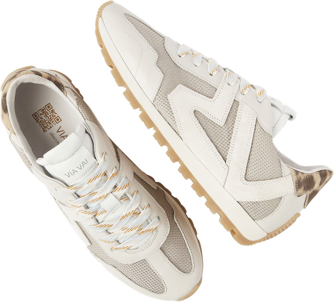 VIA VAI Scott Kenzie Sneakers Wit