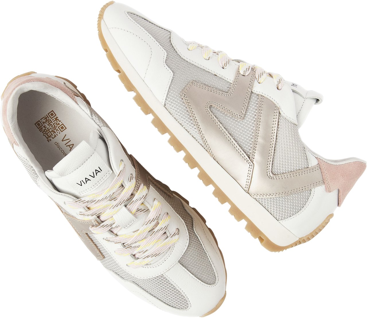 VIA VAI Scott Kenzie Sneakers Wit