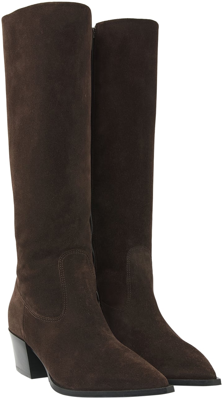 VIA VAI Kate Elena Hoge Laarzen Bruin