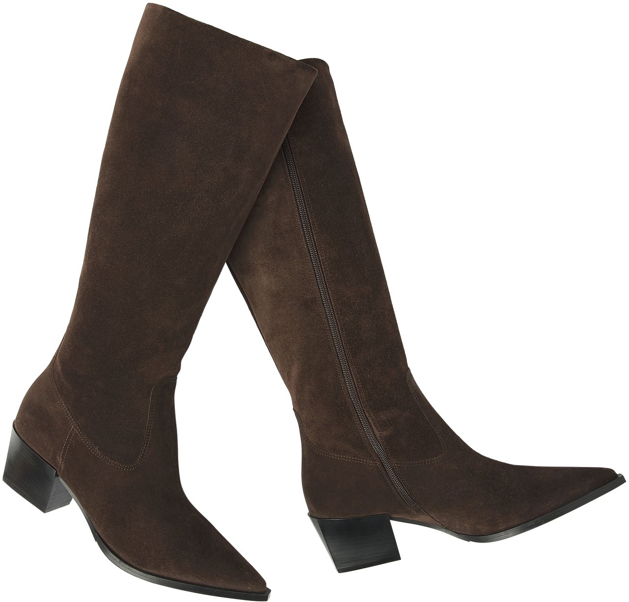 VIA VAI Kate Elena Hoge Laarzen Bruin