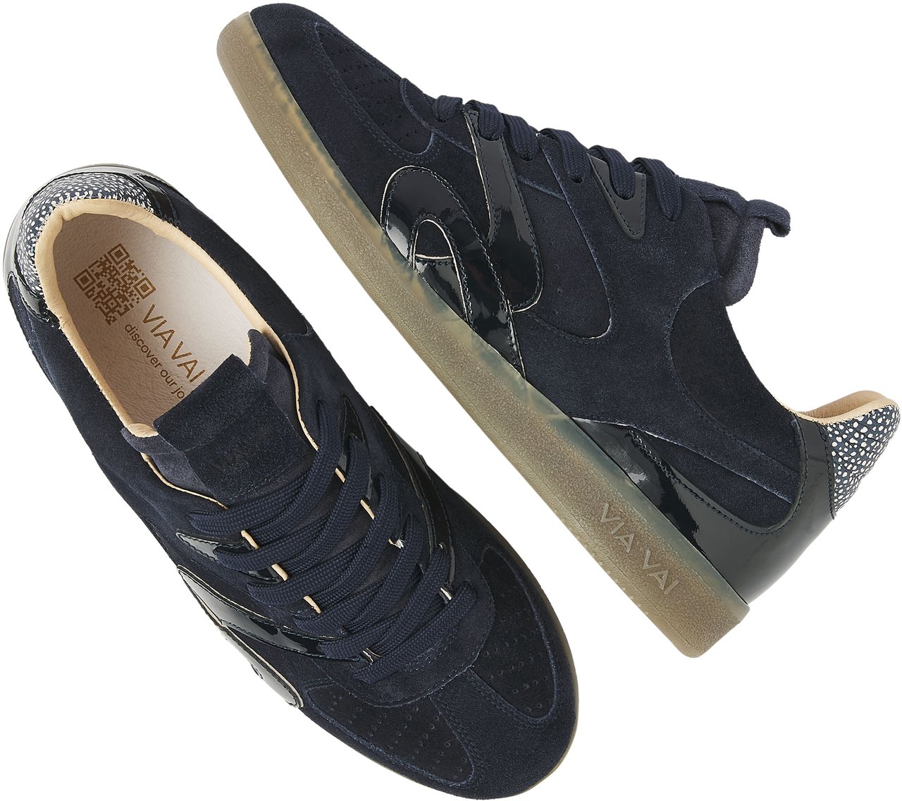 VIA VAI Nilla Macy Sneakers Blauw