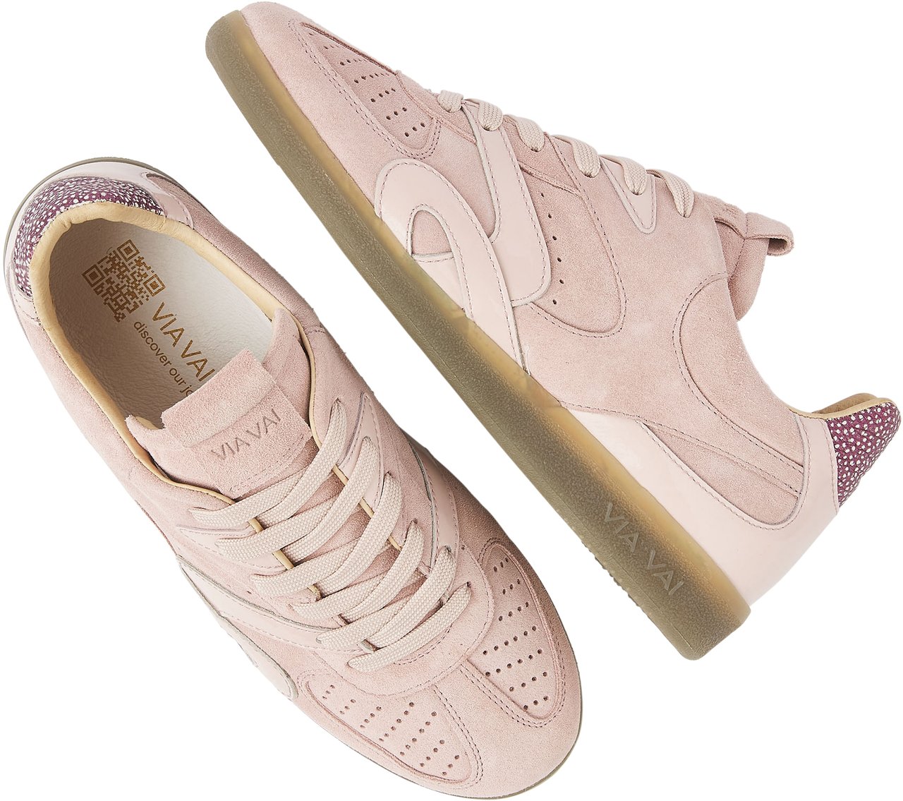 VIA VAI Nilla Macy Sneakers Roze