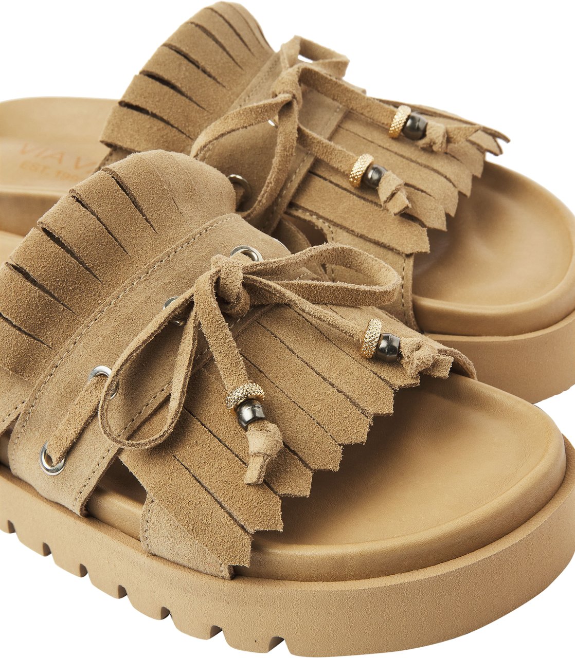 VIA VAI Rae Laila Sandalen Beige