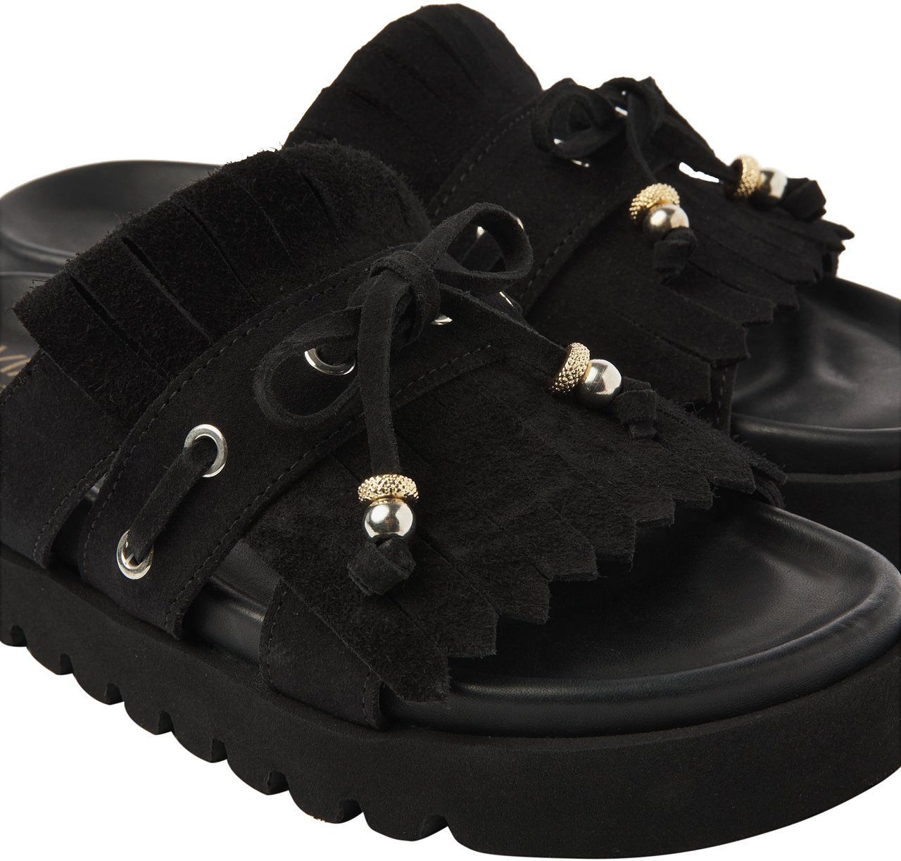 VIA VAI Rae Laila Sandalen Zwart