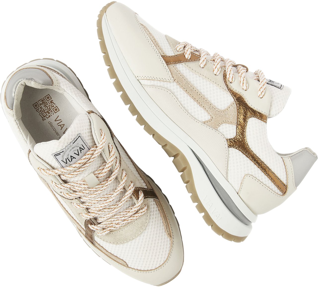 VIA VAI Usher Rosie Sneakers Beige