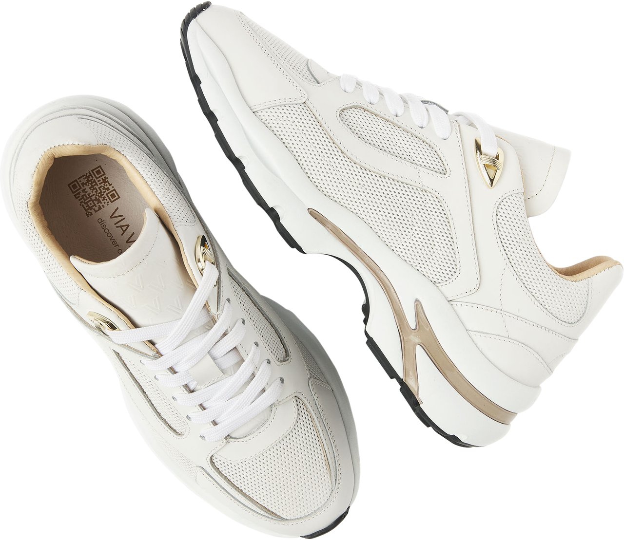 VIA VAI Vesper Layla Sneakers Wit