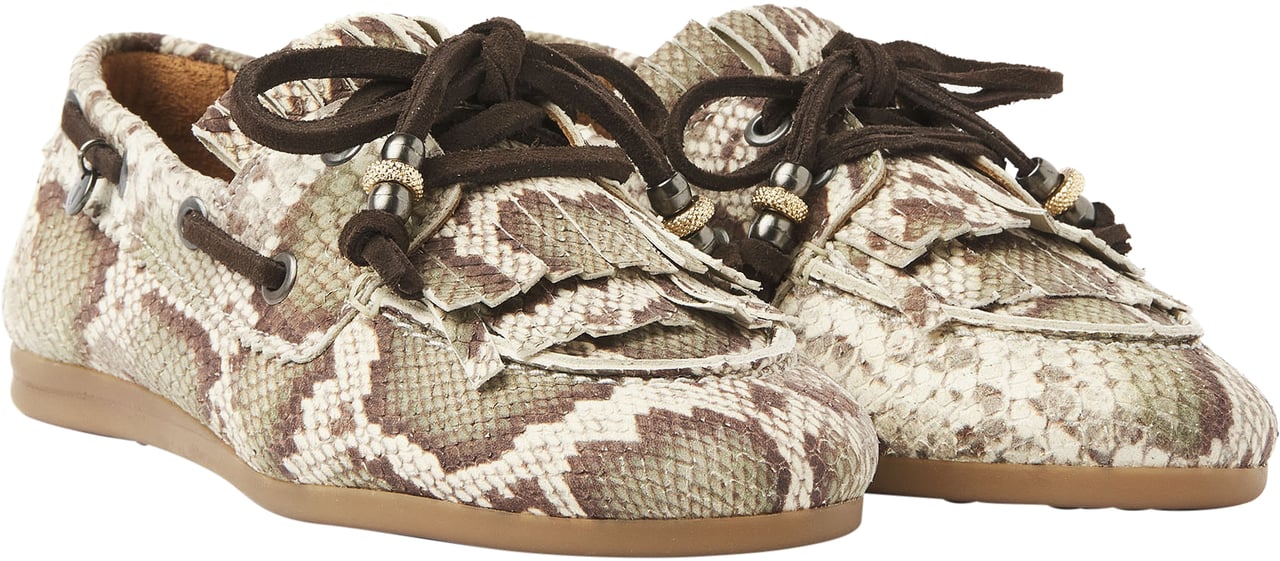 VIA VAI June Loua Loafers Dierenprint