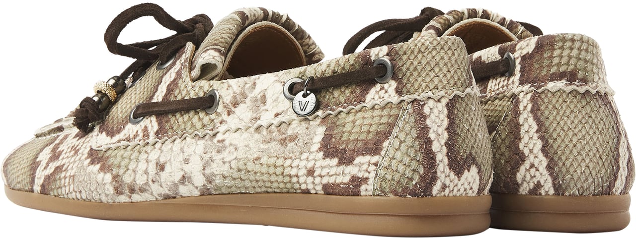 VIA VAI June Loua Loafers Dierenprint