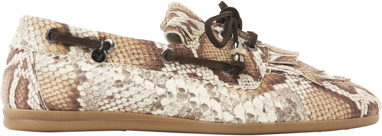 VIA VAI June Loua Loafers Dierenprint