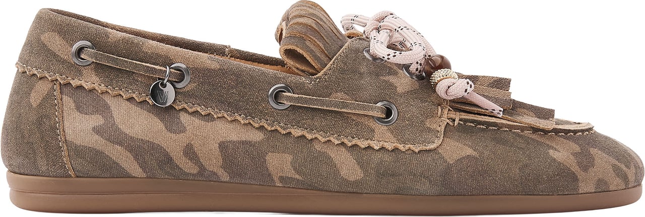 VIA VAI June Loua Loafers Groen