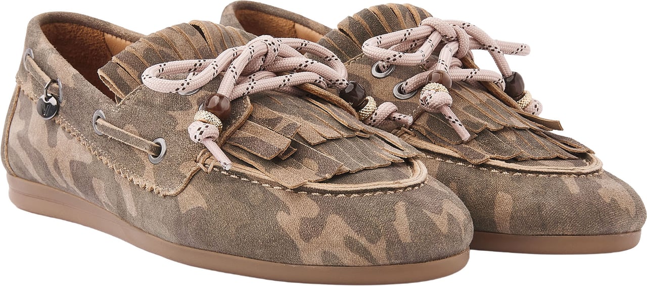 VIA VAI June Loua Loafers Groen