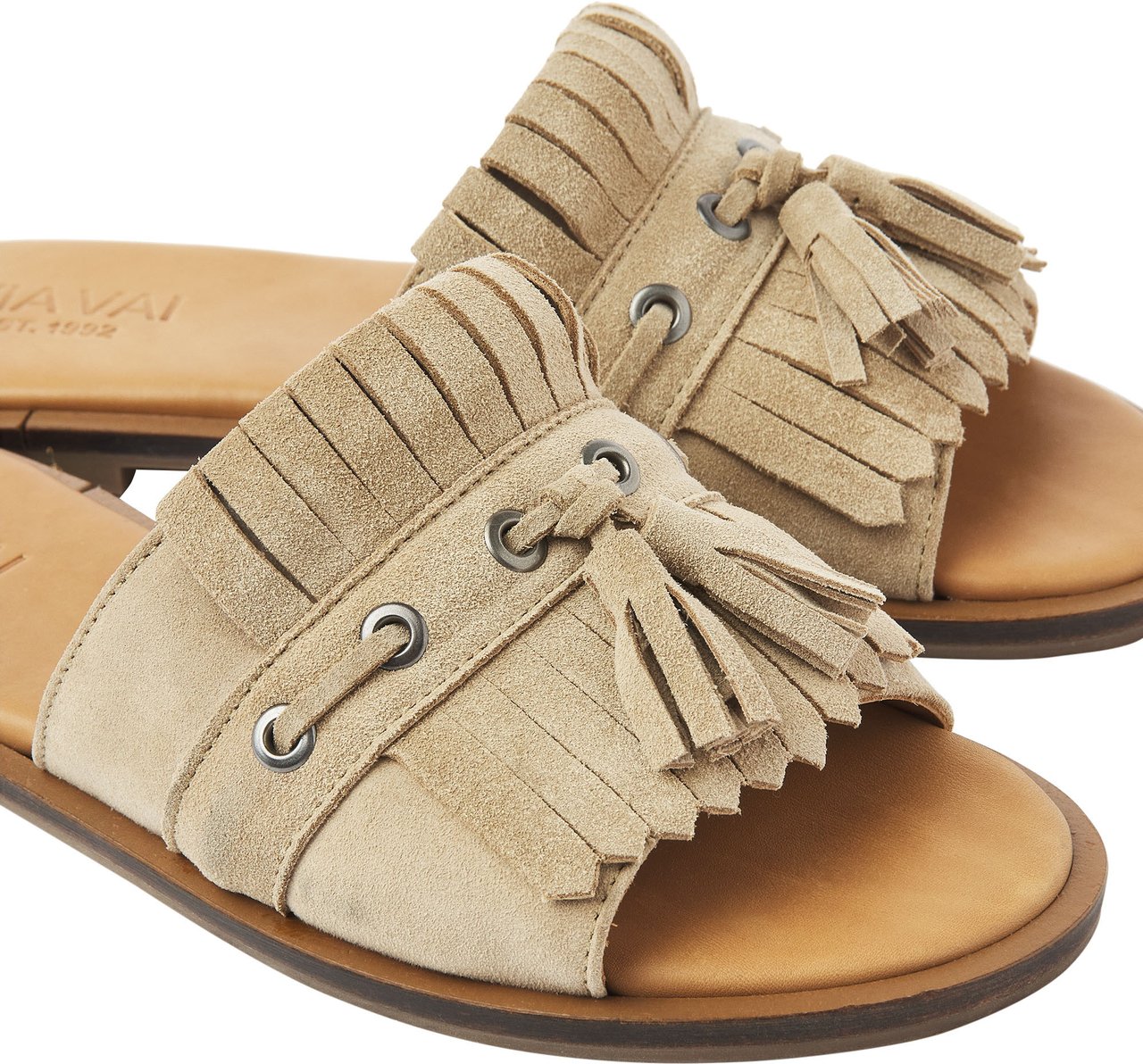 VIA VAI Vita Eva Slippers Beige