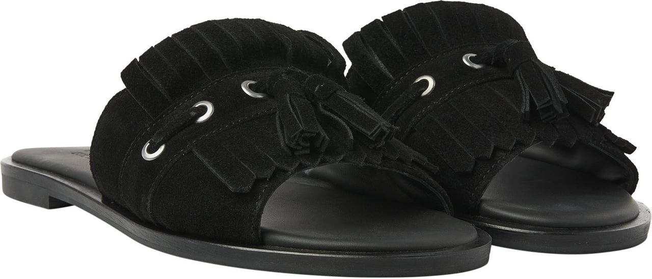 VIA VAI Vita Eva Slippers Zwart