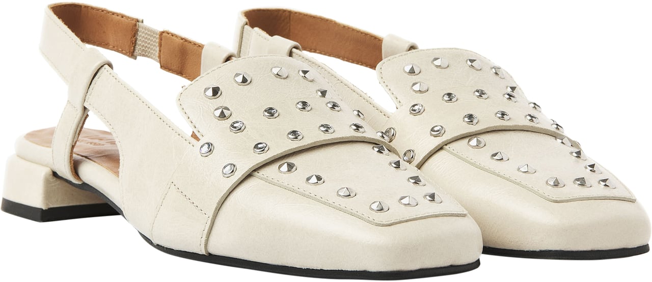 VIA VAI Julie Damian Slingbacks Beige