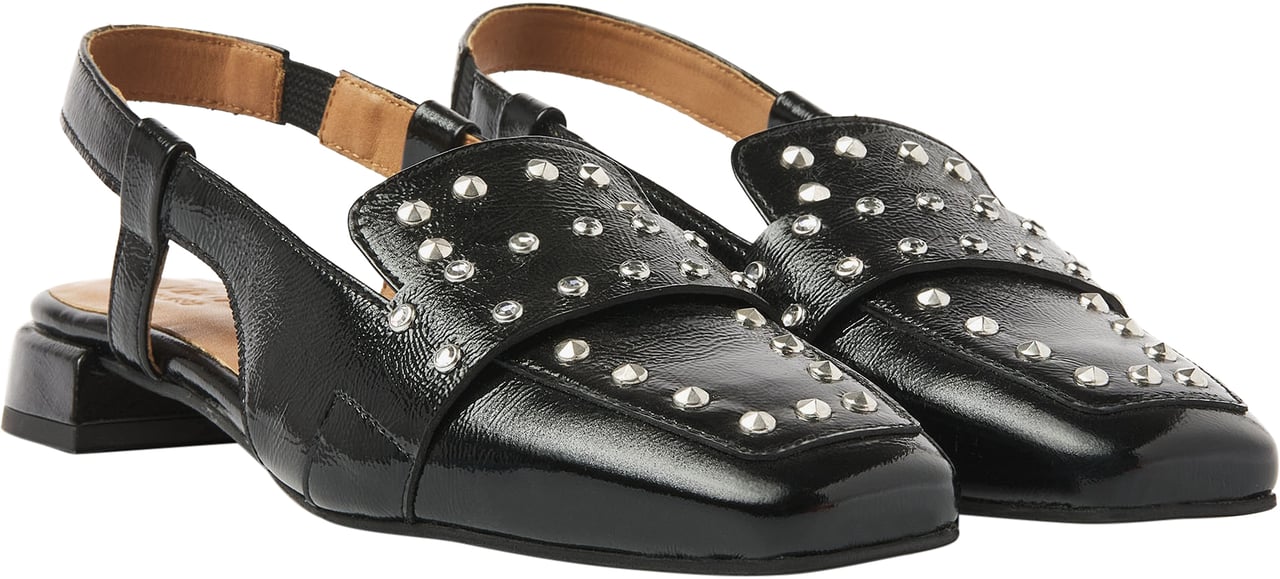 VIA VAI Julie Damian Slingbacks Zwart